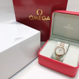 Omega Ladymatic 30mm, gold on gold