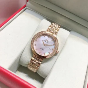 Omega Ladymatic 30mm, gold on gold