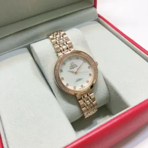 Omega Ladymatic 30mm, gold on gold