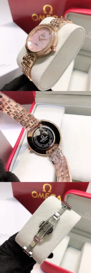 Omega Ladymatic 30mm, gold on gold