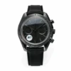 Dark Side of the Moon Black Black replica 311.92.44.51.01.005, all black dial, grey ringed counters, sticker on the crystal