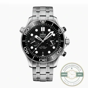 Fake Omega Seamaster Black Dial 44mm 210.30.44.51.01.001 - Swiss Movement Replica Watch