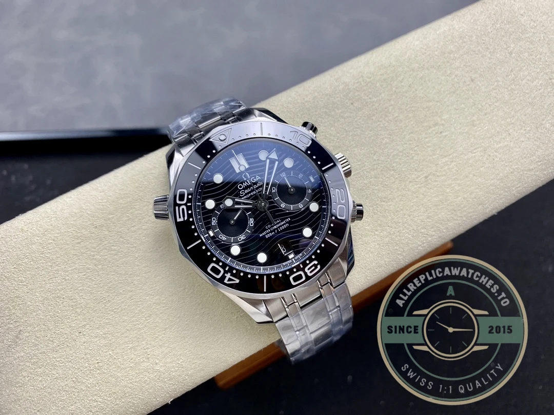Fake Omega Seamaster Black Dial 44mm 210.30.44.51.01.001 - Affordable Super Clone Watch