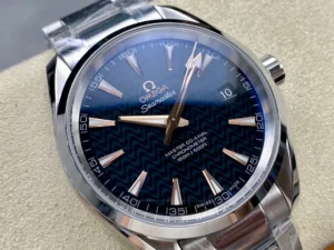 Wave dial from the right with arrow-tipped minute hand and date at 3