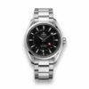 Omega Aqua Terra GMT replica 231.13.43.22.01.001, black dial, red GMT hand, date at 6