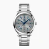 Omega Aqua Terra grey dial replica 220.10.41.21.06.001, grey teak dial, blue hands and markers, date at 6