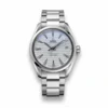 Omega Aqua Terra silver dial replica 231.10.42.21.02.006, silver white wave dial, grey hands, date at 3