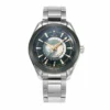 Omega Aqua Terra Worldtimer green replica 220.30.43.22.10.001, green city dial, dark green bezel ring