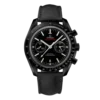 Omega Dark Side of the Moon replica 311.92.44.51.01.003, black dial, white hands, red Speedmaster script, fabric strap
