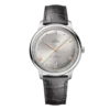Omega De Ville Prestige replica 434.13.40.20.02.001, studio front view with Roman numerals and a date at 6