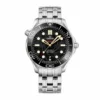 Omega Seamaster James Bond Limited Edition replica 210.22.42.20.01.004, gun barrel dial, gold tone hands, black bezel, bracelet