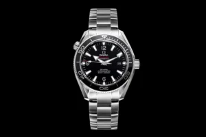 Full length of the bracelet on black