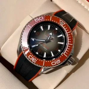 Dial from the left on the box cushion