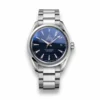 Omega Aqua Terra navy wave dial replica 231.10.42.21.01.006, navy wave dial, rose tone hands, date at 3