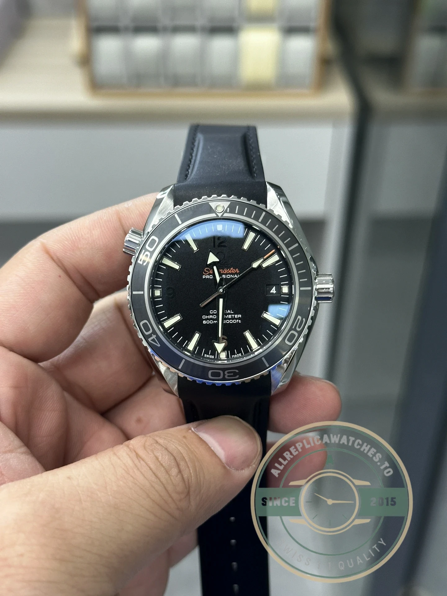 Omega Seamaster Black Dial 232.32.46.21.01.003 - 1:1 Swiss Replica Watch