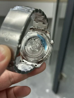 Display back in hand with the clasp unfolded behind