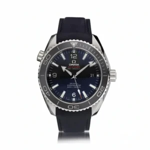 Omega Planet Ocean grey bezel replica 232.32.46.21.01.003, black dial, grey bezel, black rubber strap