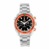 Omega Planet Ocean orange replica 232.30.46.51.01.002, black chronograph dial, orange bezel