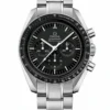 Omega Speedmaster Professional replica 311.30.44.50.01.001, black dial with three counters, black tachymeter bezel, bracelet