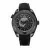 Omega Planet Ocean Worldtimer black replica 215.92.46.22.01.007, dark grey case, grey world map dial