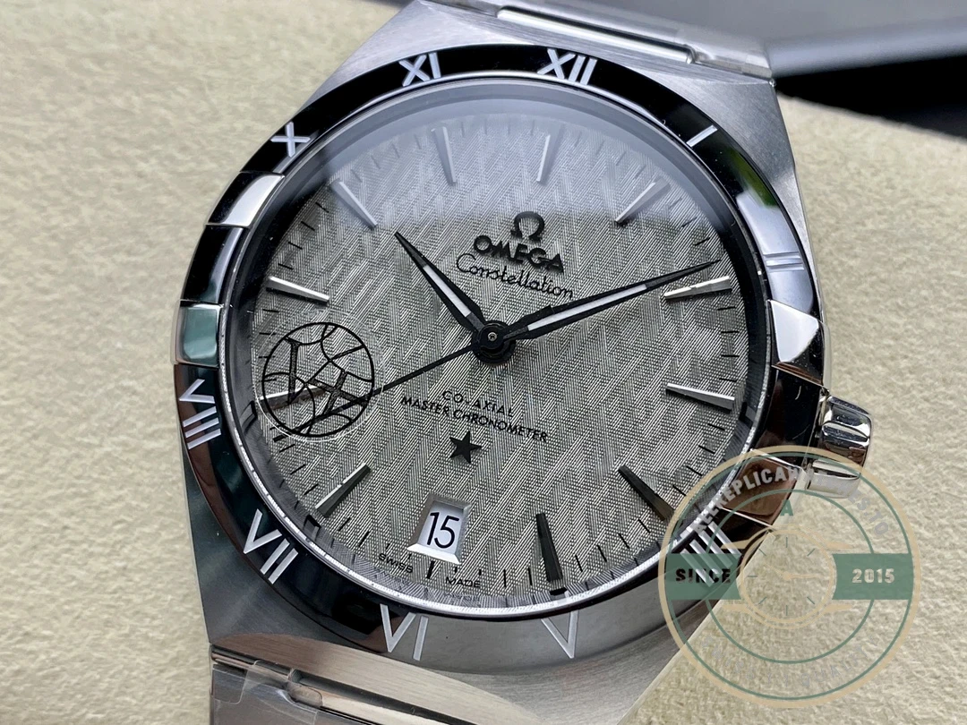 Crown and case finishing detail in studio lighting