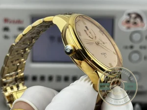 Replica Omega De Ville Prestige 40mm, Yellow Gold, 434.20.41.21.09.001 - Luxury Replica Watch