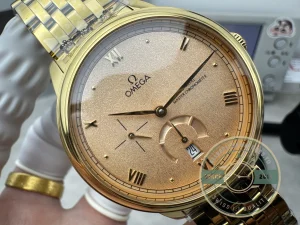 Replica Omega De Ville Prestige 40mm, Yellow Gold, 434.20.41.21.09.001 - Best Quality Replica Watch