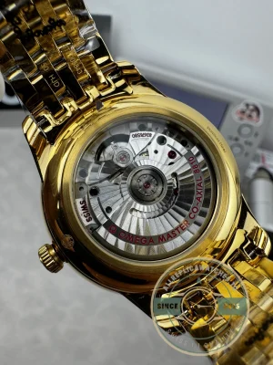 Replica Omega De Ville Prestige 40mm, Yellow Gold, 434.20.41.21.09.001 - Best Quality Replica Watch