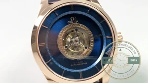 Replica Omega De Ville Tourbillon 44mm Gold, 528.53.44.21.03.001 - Affordable Super Clone Watch