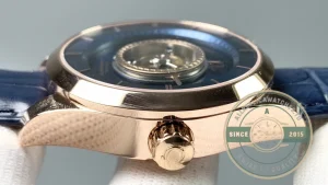 Replica Omega De Ville Tourbillon 44mm Gold, 528.53.44.21.03.001 - Premium Super Clone Watch