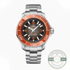 Replica Omega Planet Ocean 600m ULTRA DEEP, Orange bezel - Factory Super Clone Watch