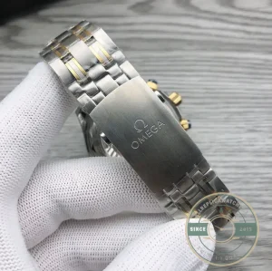 Omega Seamaster on wrist in natural lighting