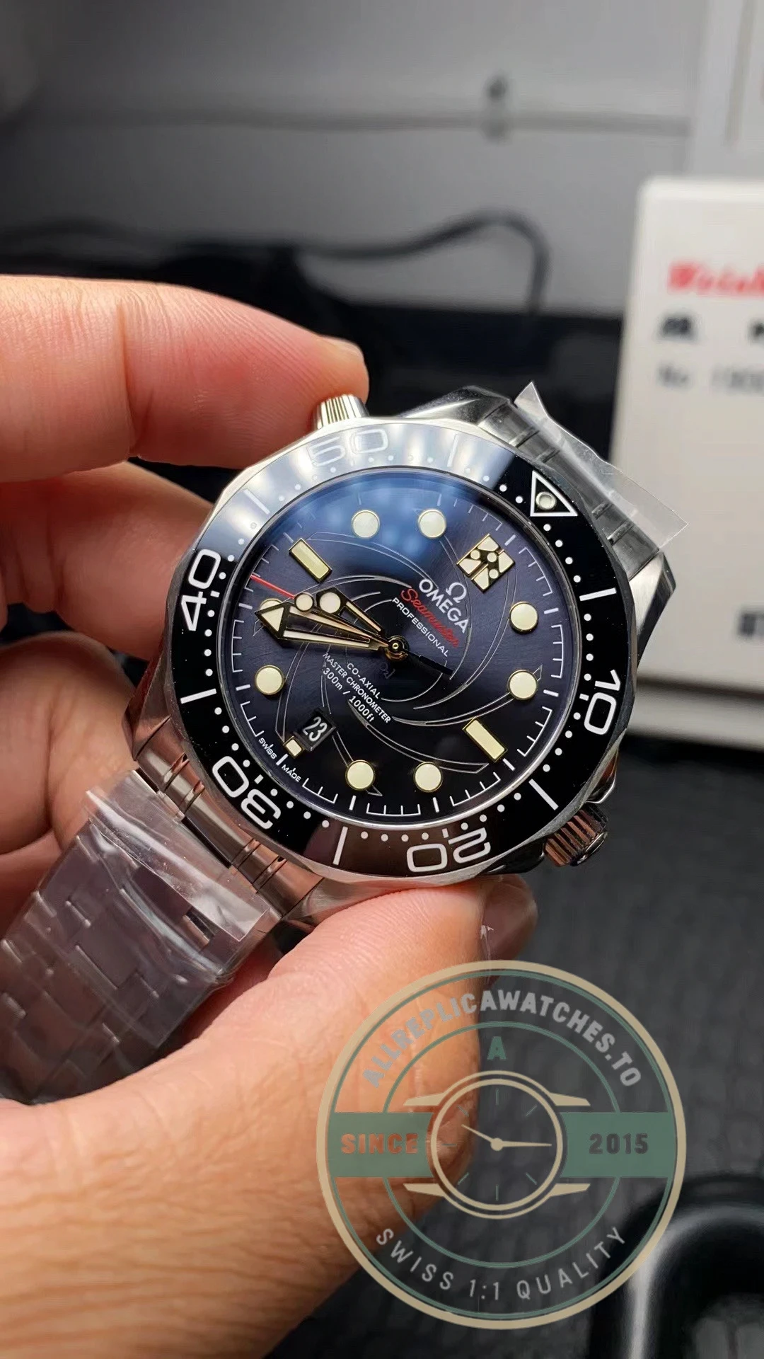 Replica Omega Seamaster 210.22.42.20.01.004 (James Bond Limited Edition) - High-Grade Replica Watch