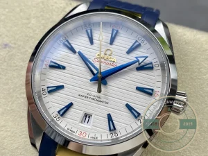 Omega Seamaster on wrist in natural lighting