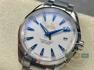 Crown and case finishing detail in studio lighting