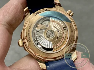 Crown and case finishing detail in studio lighting