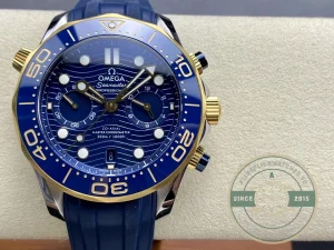 Replica Omega Seamaster Blue 44mm, Rubber 210.20.44.51.03.001 - High-Grade Replica Watch