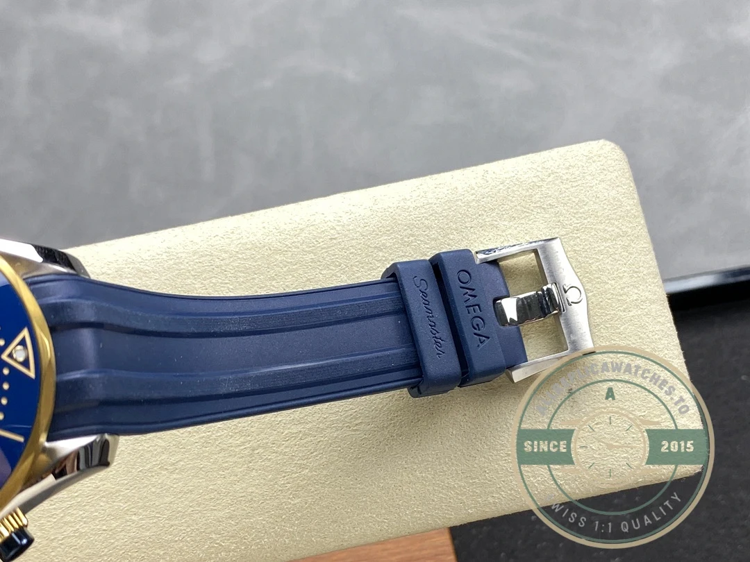 Replica Omega Seamaster Blue 44mm, Rubber 210.20.44.51.03.001 - Affordable Super Clone Watch