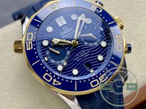 Replica Omega Seamaster Blue 44mm, Rubber 210.20.44.51.03.001 - 1:1 Swiss Replica Watch