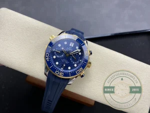 Replica Omega Seamaster Blue 44mm, Rubber 210.20.44.51.03.001 - Affordable Luxury Fake Timepiece