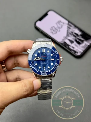 Replica Omega Seamaster Blue Dial 212.30.41.20.03.001 - Factory Super Clone Watch