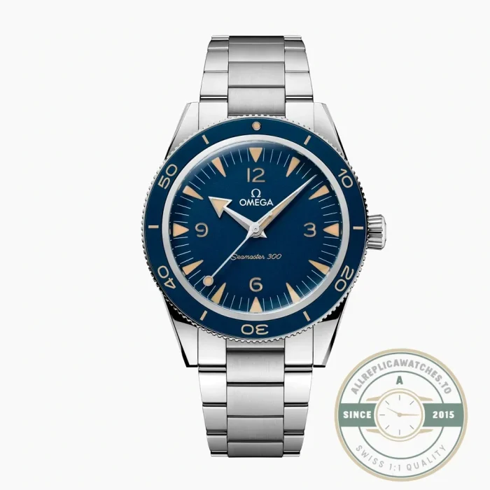 Replica Omega Seamaster Blue Dial 41mm 233.90.41.21.03.001 - Affordable Luxury Fake Timepiece