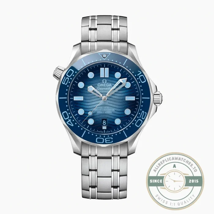 Replica Omega Seamaster Blue Dial 42mm 210.30.42.20.03.003 - Best Quality Replica Watch