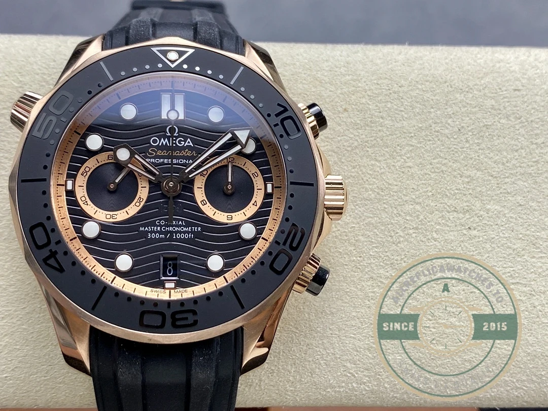 Complete front view showing dial and bezel ring