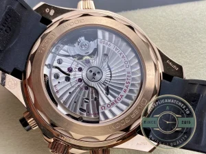 Close-up of steel bezel and dial markers