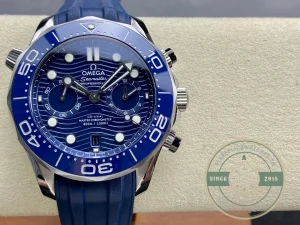 Replica Omega Seamaster Chronograph Blue 210.30.44.51.03.001 - Swiss Movement Replica Watch