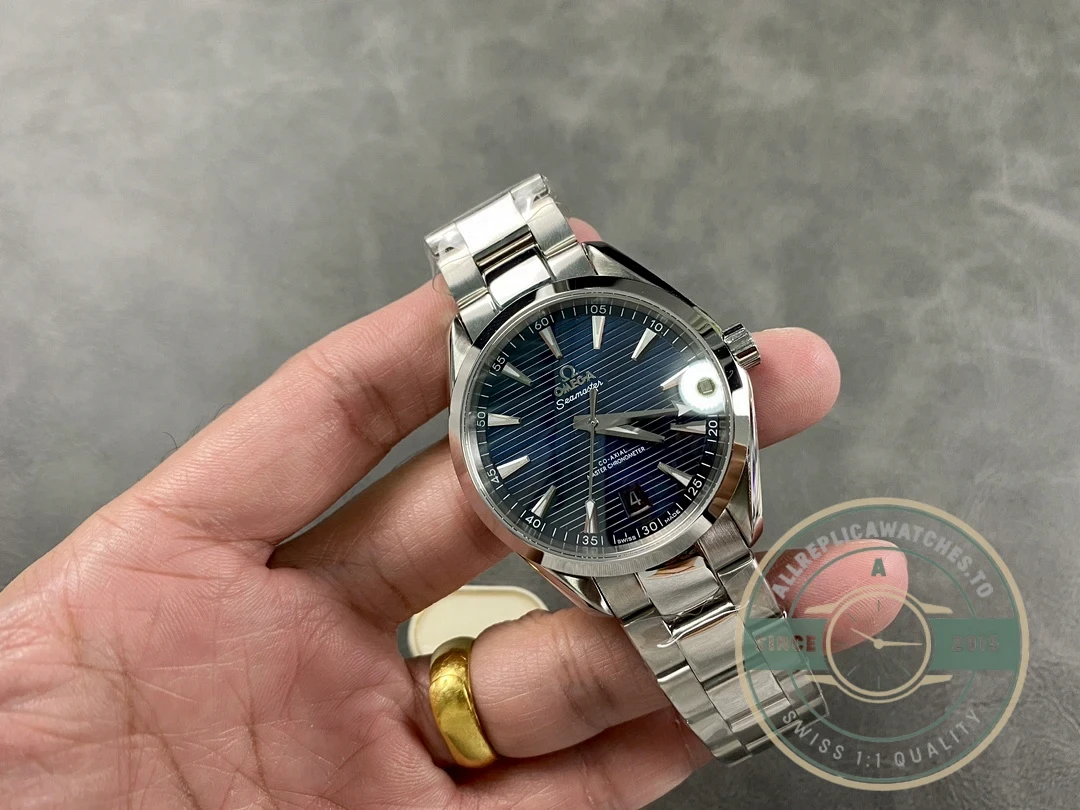 Replica Omega Seamaster Dark Blue Dial 220.10.41.21.03.004 - Best Quality Replica Watch