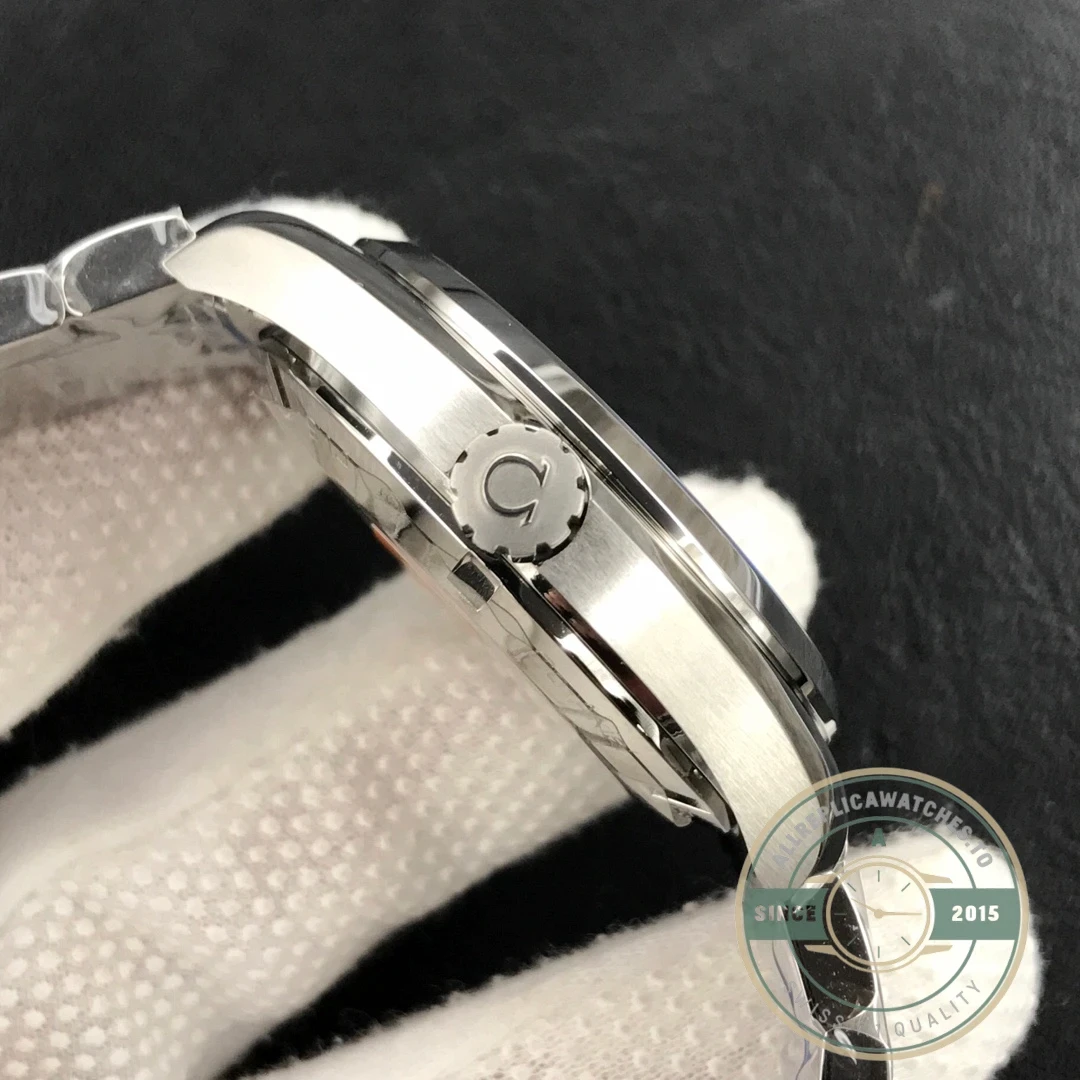 Seamaster case side profile with crown detail