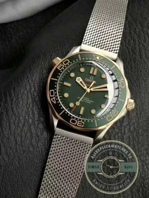 Replica Omega Seamaster Green 42mm 210.90.42.20.10.001 - Factory Super Clone Watch