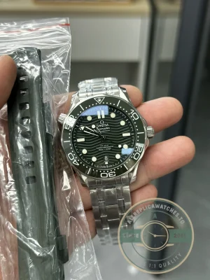 Replica Omega Seamaster Green Dial 42mm 210.30.42.20.10.001 - Premium Super Clone Watch